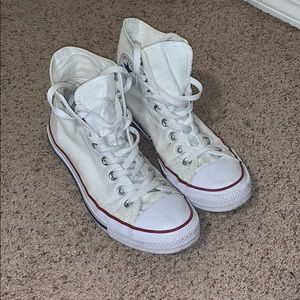 White high top converse